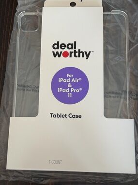 Box of 12 Dealworthy Apple Ipad Pro 11 For Tablet Case, Clear NEW